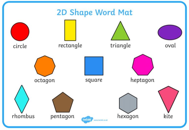 2D shape mat - Scholes (Elmet) Primary School, Leeds