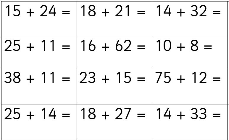 Add Two 2 Digit - Scholes (Elmet) Primary School, Leeds