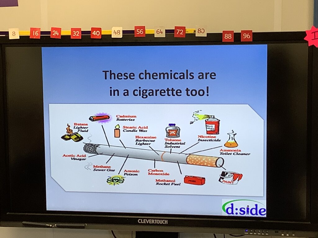 D:Side smoking education